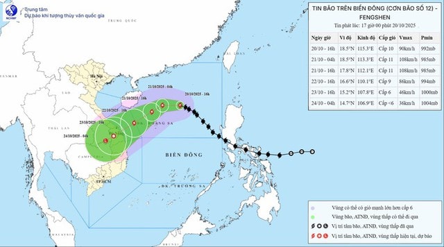 Thủ tướng yêu cầu triển khai ngay các biện pháp ứng phó với bão số 12- Ảnh 1. Thủ tướng yêu cầu triển khai ngay các biện pháp ứng phó với bão số 12- Ảnh 1.