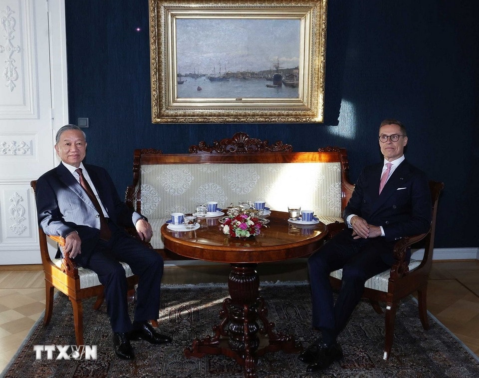 Tổng Bí thư Tô Lâm hội đàm với Tổng thống Cộng hòa Phần Lan Alexander Stubb- Ảnh 5. Tổng Bí thư Tô Lâm hội đàm với Tổng thống Cộng hòa Phần Lan Alexander Stubb- Ảnh 5.