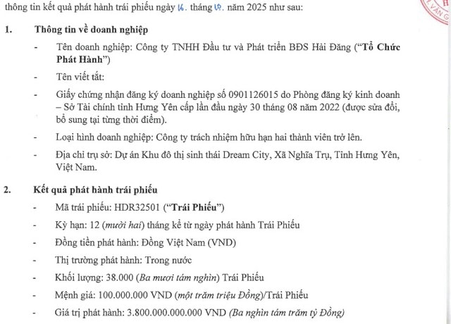 BĐS Hải Đăng vừa 'chốt' thương vụ 3.800 tỷ đồng trái phiếu- Ảnh 2. BĐS Hải Đăng vừa 'chốt' thương vụ 3.800 tỷ đồng trái phiếu- Ảnh 2.