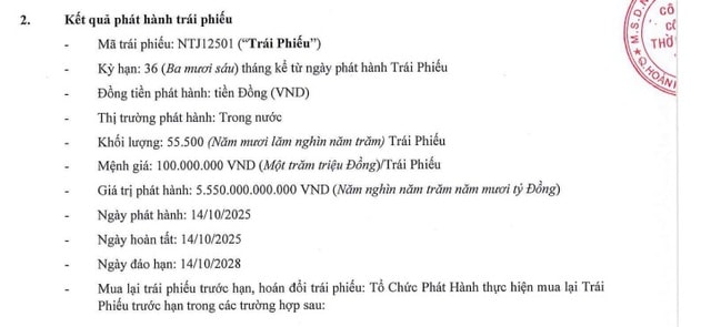 Công ty Cổ phần Thời đại mới T&T phát hành lô trái phiếu 5.550 tỷ đồng- Ảnh 2. Công ty Cổ phần Thời đại mới T&T phát hành lô trái phiếu 5.550 tỷ đồng- Ảnh 2.