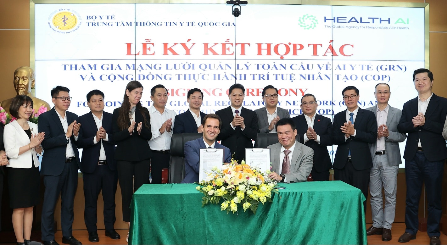 Bước tiến quan trọng tăng cường năng lực y tế số và thúc đẩy ứng dụng AI tại Việt Nam- Ảnh 2. Bước tiến quan trọng tăng cường năng lực y tế số và thúc đẩy ứng dụng AI tại Việt Nam- Ảnh 2.