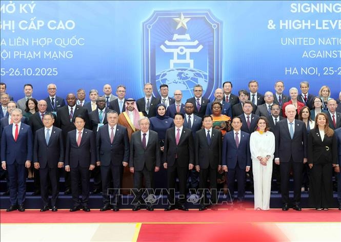 Khai mạc trọng thể Lễ mở ký Công ước của Liên hợp quốc về chống tội phạm mạng- Ảnh 3. Khai mạc trọng thể Lễ mở ký Công ước của Liên hợp quốc về chống tội phạm mạng- Ảnh 3.