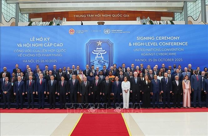 Khai mạc trọng thể Lễ mở ký Công ước của Liên hợp quốc về chống tội phạm mạng- Ảnh 4. Khai mạc trọng thể Lễ mở ký Công ước của Liên hợp quốc về chống tội phạm mạng- Ảnh 4.