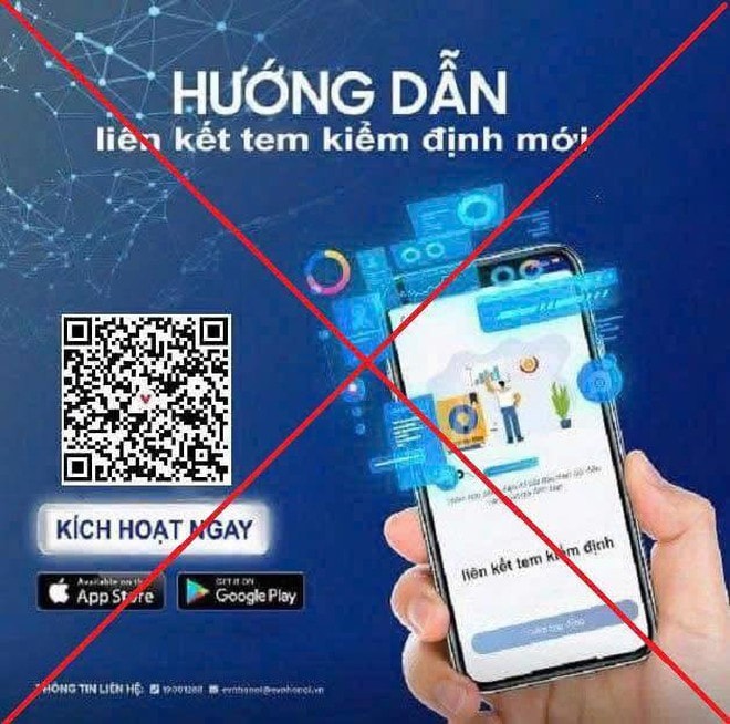 Nhận tin 'xe sắp hết hạn đăng kiểm', nhiều người suýt bị lừa qua ứng dụng giả- Ảnh 2. Nhận tin 'xe sắp hết hạn đăng kiểm', nhiều người suýt bị lừa qua ứng dụng giả- Ảnh 2.