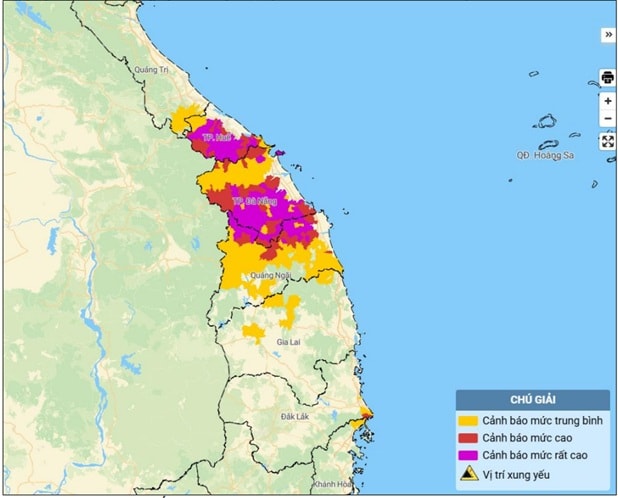 7 tỉnh miền Trung có nguy cơ lũ quét, sạt lở đất do mưa lớn- Ảnh 3.