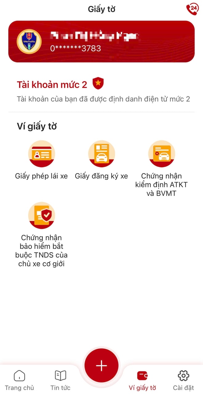 Cách tra cứu phương tiện đứng tên trên ứng dụng VNeTraffic- Ảnh 2. Cách tra cứu phương tiện đứng tên trên ứng dụng VNeTraffic- Ảnh 2.