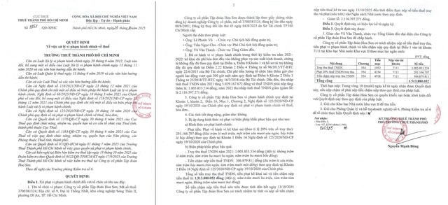 Tập đoàn Hoa Sen bị phạt và truy thu thuế hơn 1,5 tỷ đồng- Ảnh 2. Tập đoàn Hoa Sen bị phạt và truy thu thuế hơn 1,5 tỷ đồng- Ảnh 2.