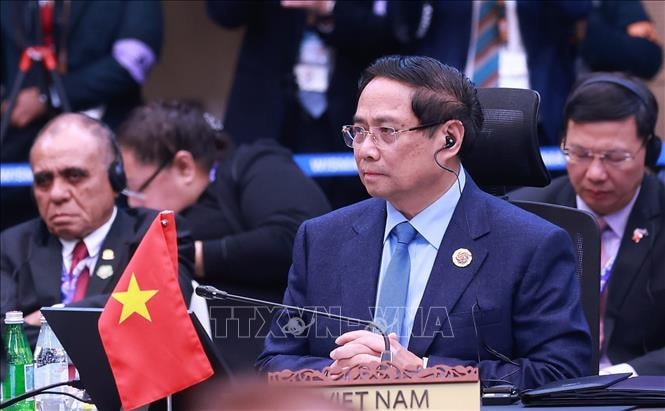 Thủ tướng Phạm Minh Chính dự Hội nghị Cấp cao ASEAN-Liên hợp quốc lần thứ 15- Ảnh 2. Thủ tướng Phạm Minh Chính dự Hội nghị Cấp cao ASEAN-Liên hợp quốc lần thứ 15- Ảnh 2.
