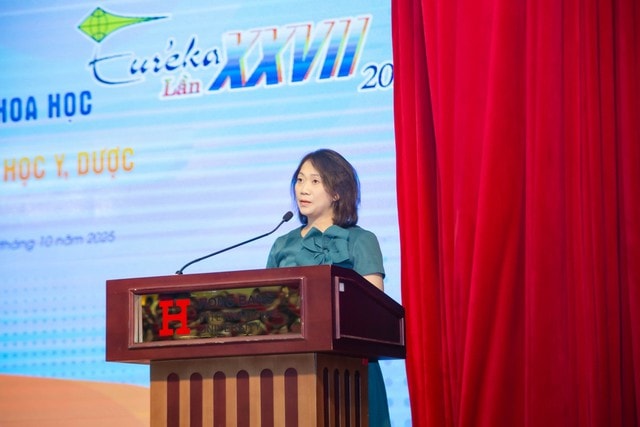 Hơn 400 sinh viên tranh tài Giải thưởng Euréka 2025 lĩnh vực Y Dược- Ảnh 3. Hơn 400 sinh viên tranh tài Giải thưởng Euréka 2025 lĩnh vực Y Dược- Ảnh 3.