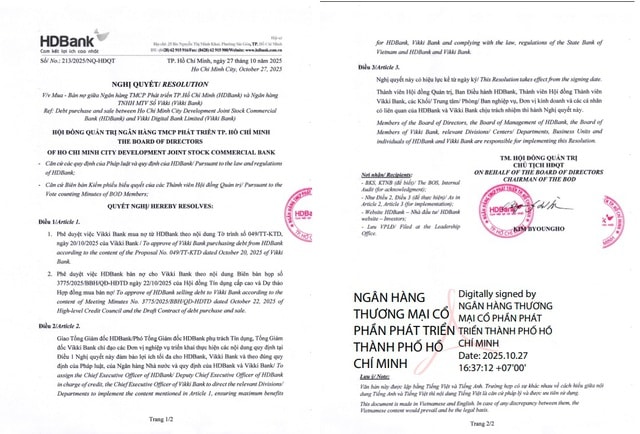 HDBank 'bắt tay' Vikki Bank mua bán nợ- Ảnh 2.