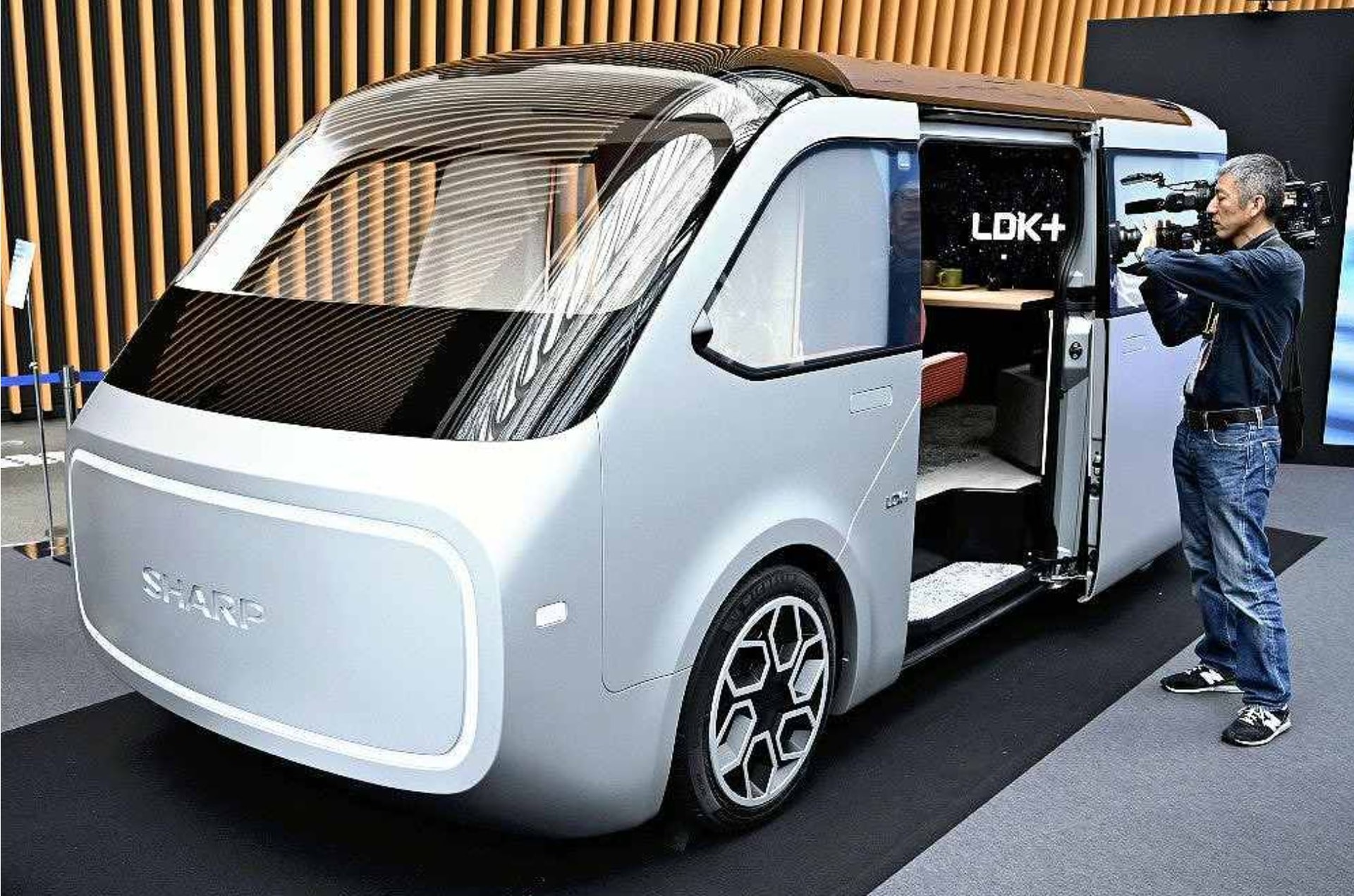 Mẫu concept LDK+ từng được Sharp giới thiệu. (Ảnh: The Japan News)