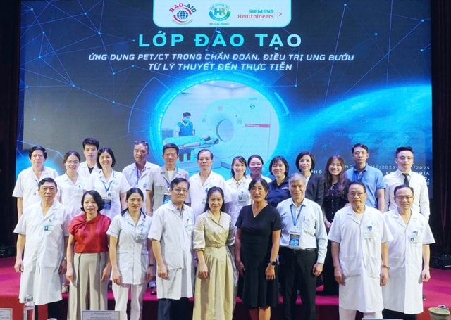 Bệnh viện Đa khoa Hòa Bình, Thành phố Hải Phòng đầu tư thiết bị PEC/CT vào chẩn đoán và điều trị ung bướu- Ảnh 1.