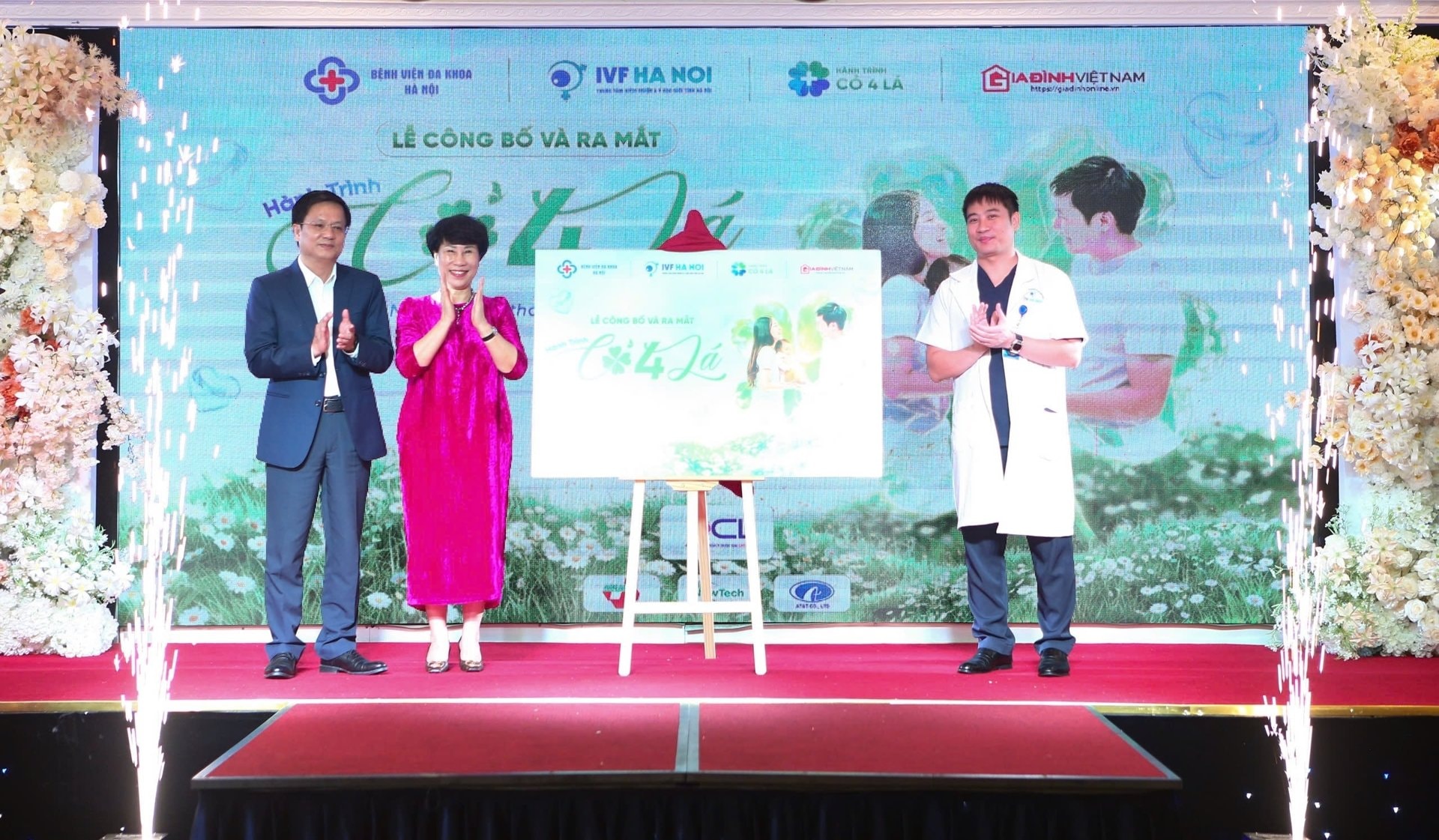 “Hành trình Cỏ 4 Lá” đồng hành cùng các gia đình hiếm muộn- Ảnh 1. “Hành trình Cỏ 4 Lá” đồng hành cùng các gia đình hiếm muộn- Ảnh 1.