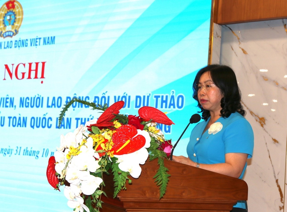 Công đoàn khu vực phía Nam đóng góp ý Dự thảo các văn kiện trình Đại hội XIV của Đảng- Ảnh 1. Công đoàn khu vực phía Nam đóng góp ý Dự thảo các văn kiện trình Đại hội XIV của Đảng- Ảnh 1.