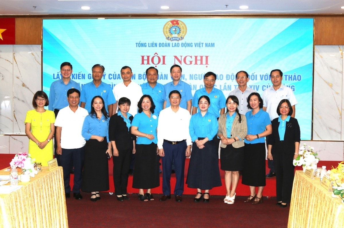 Công đoàn khu vực phía Nam đóng góp ý Dự thảo các văn kiện trình Đại hội XIV của Đảng- Ảnh 2. Công đoàn khu vực phía Nam đóng góp ý Dự thảo các văn kiện trình Đại hội XIV của Đảng- Ảnh 2.