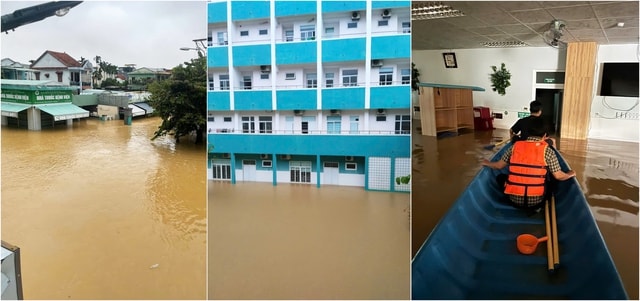 Thứ trưởng Bộ Y tế nêu 3 vấn đề bệnh viện miền Trung cần đặc biệt quan tâm trong mọi tình huống ngập- Ảnh 3.