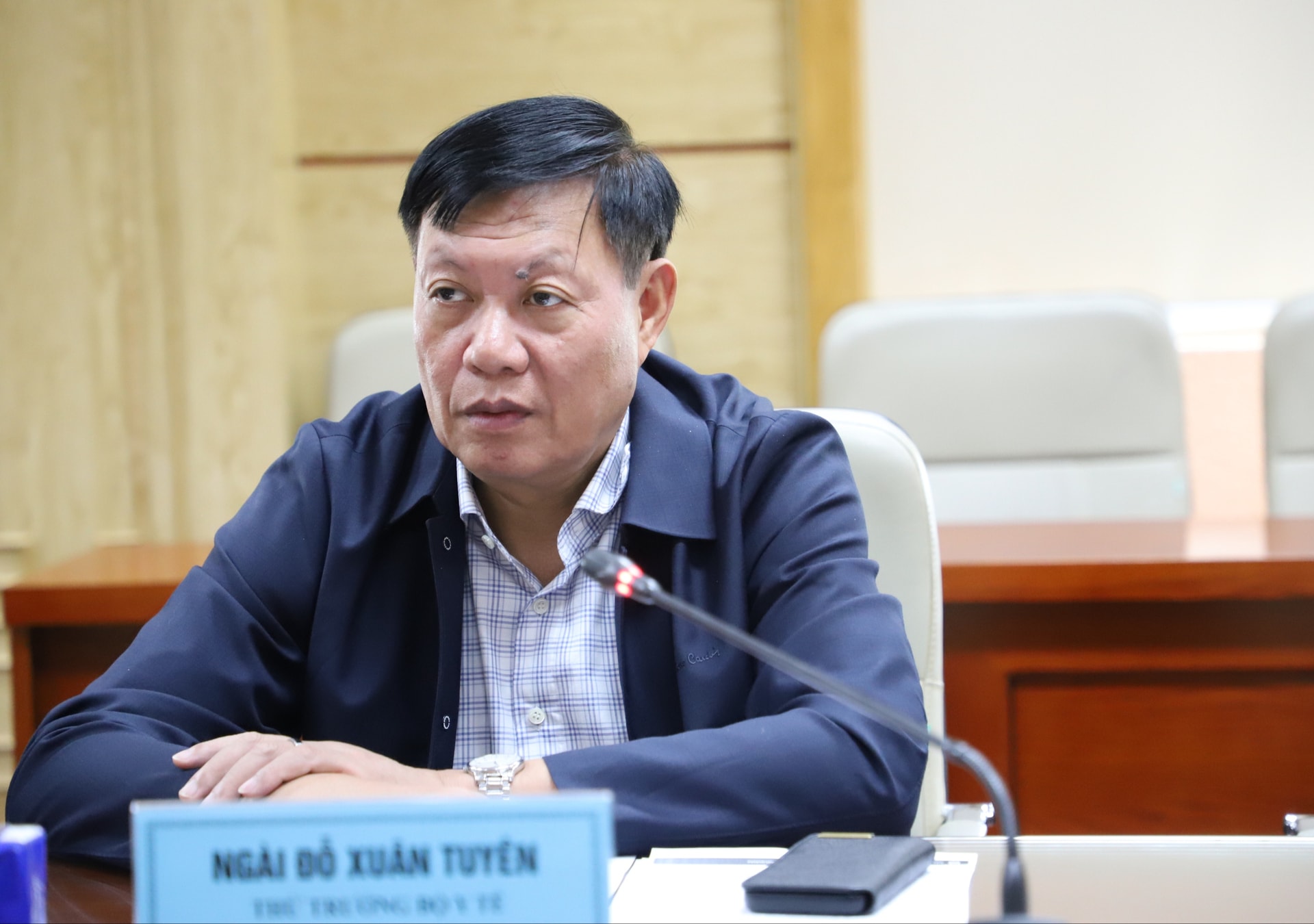 Thứ trưởng Bộ Y tế Đỗ Xuân Tuyên làm việc với Hiệp hội Công nghệ y tế tiên tiến – AdvaMed, Hoa Kỳ- Ảnh 1.