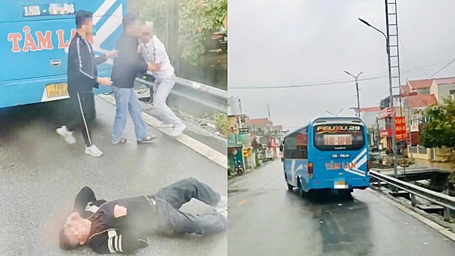 Tài xế xe khách bị hành hung giữa đường chỉ vì 'giờ xuất bến'- Ảnh 2. Tài xế xe khách bị hành hung giữa đường chỉ vì 'giờ xuất bến'- Ảnh 2.