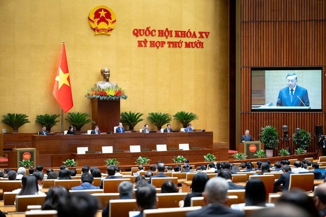 Tổng Bí thư Tô Lâm trao đổi, thông tin về một số điểm mới và định hướng trong Dự thảo Văn kiện trình Đại hội XIV của Đảng- Ảnh 1. Tổng Bí thư Tô Lâm trao đổi, thông tin về một số điểm mới và định hướng trong Dự thảo Văn kiện trình Đại hội XIV của Đảng- Ảnh 1.