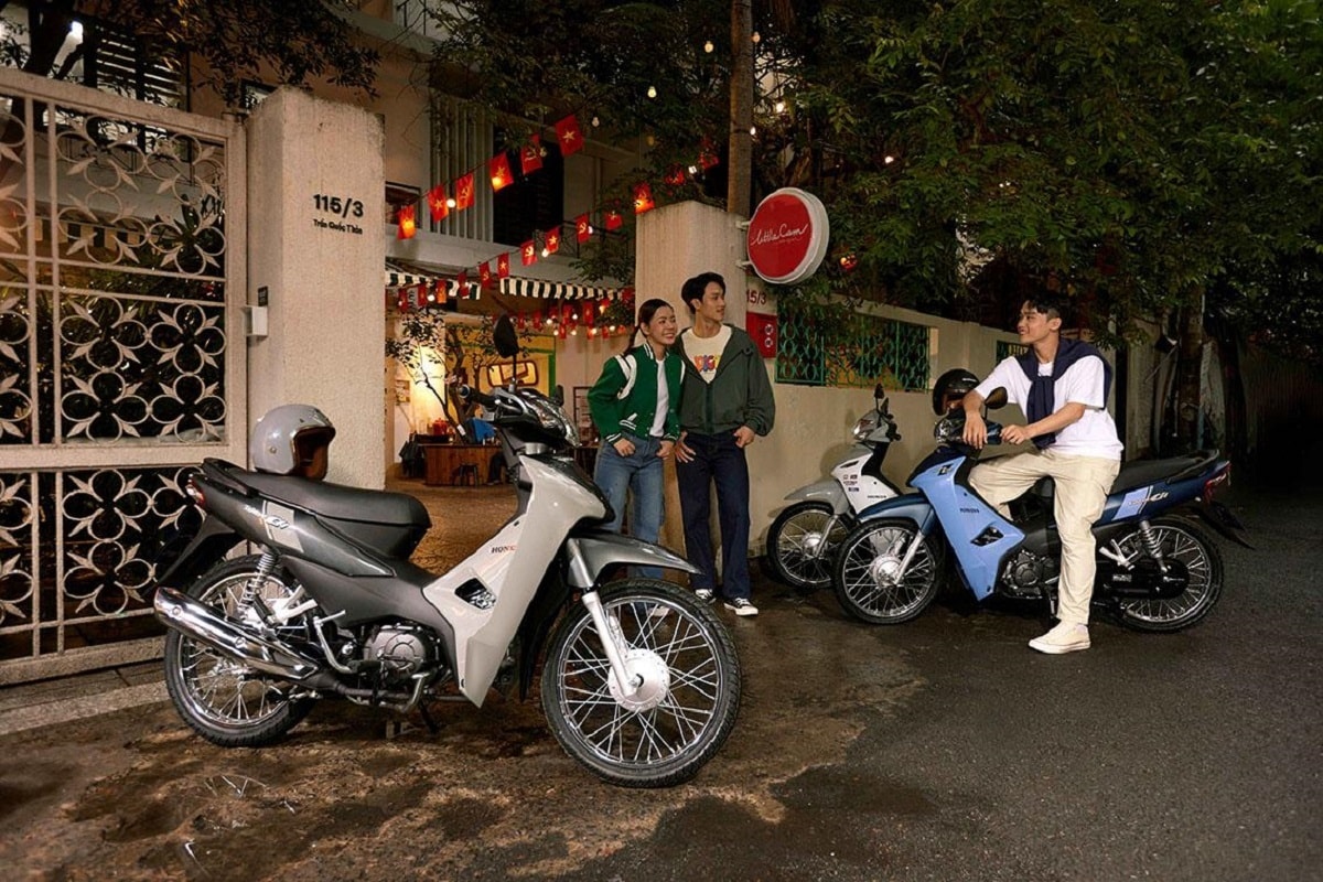 Honda Wave Alpha phiên bản cổ điển. (Ảnh: Honda)