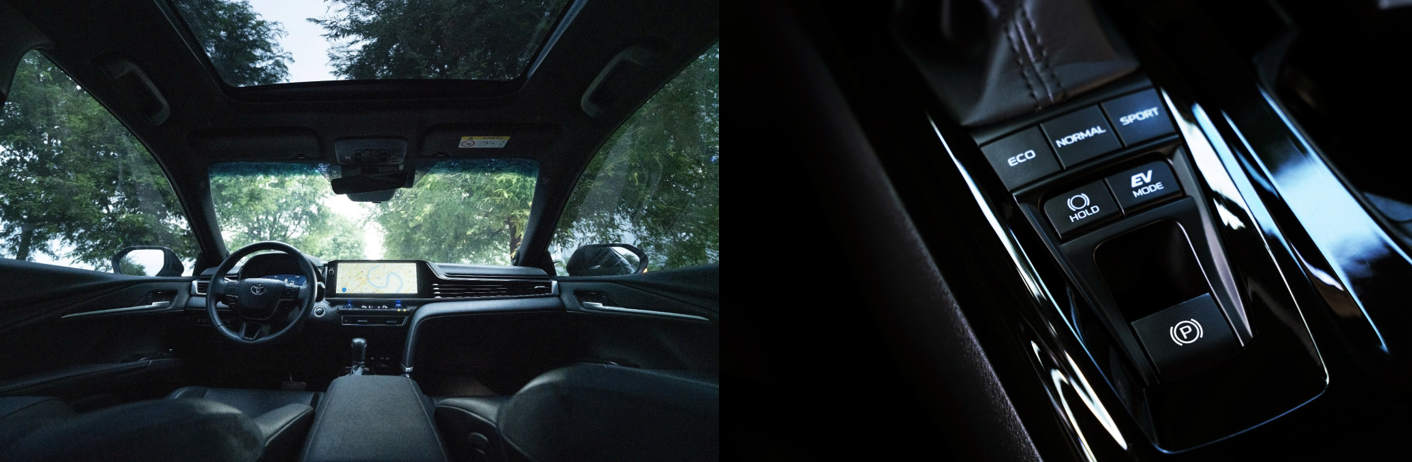 Khoang lái của xe được bố trí hợp lý với thiết kế trang nhã.