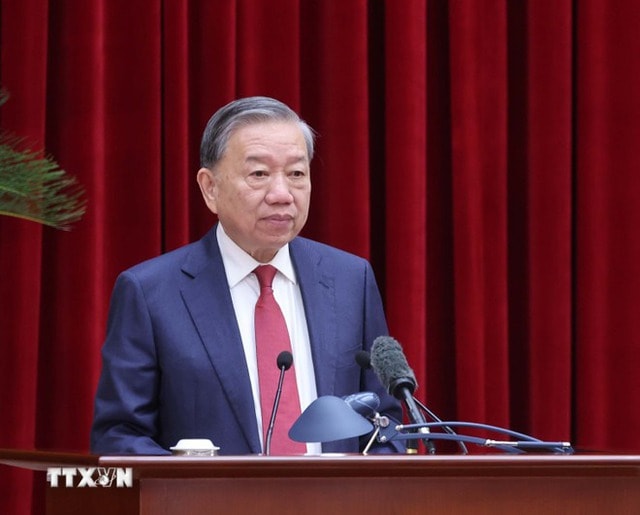 Toàn văn phát biểu khai mạc Hội nghị Trung ương 14 của Tổng Bí thư Tô Lâm- Ảnh 1.