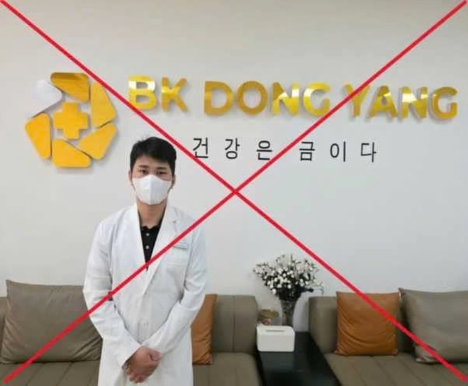Khởi tố hai đối tượng giả danh bác sĩ, lừa đảo hơn 18 tỷ đồng tại cơ sở BK Dong Yang- Ảnh 2. Khởi tố hai đối tượng giả danh bác sĩ, lừa đảo hơn 18 tỷ đồng tại cơ sở BK Dong Yang- Ảnh 2.
