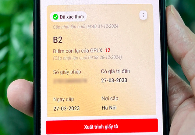 Những loại giấy tờ nào đã tích hợp trên VNeID thay thế được bản cứng?- Ảnh 2. Những loại giấy tờ nào đã tích hợp trên VNeID thay thế được bản cứng?- Ảnh 2.