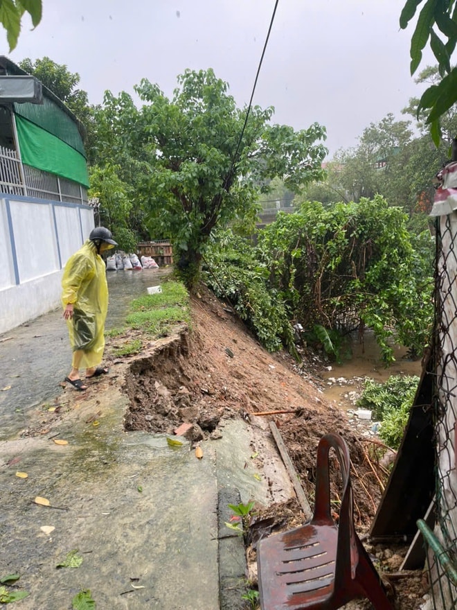Sạt lở áp sát khu dân cư ở Nghệ An sau hai cơn bão lớn- Ảnh 10.
