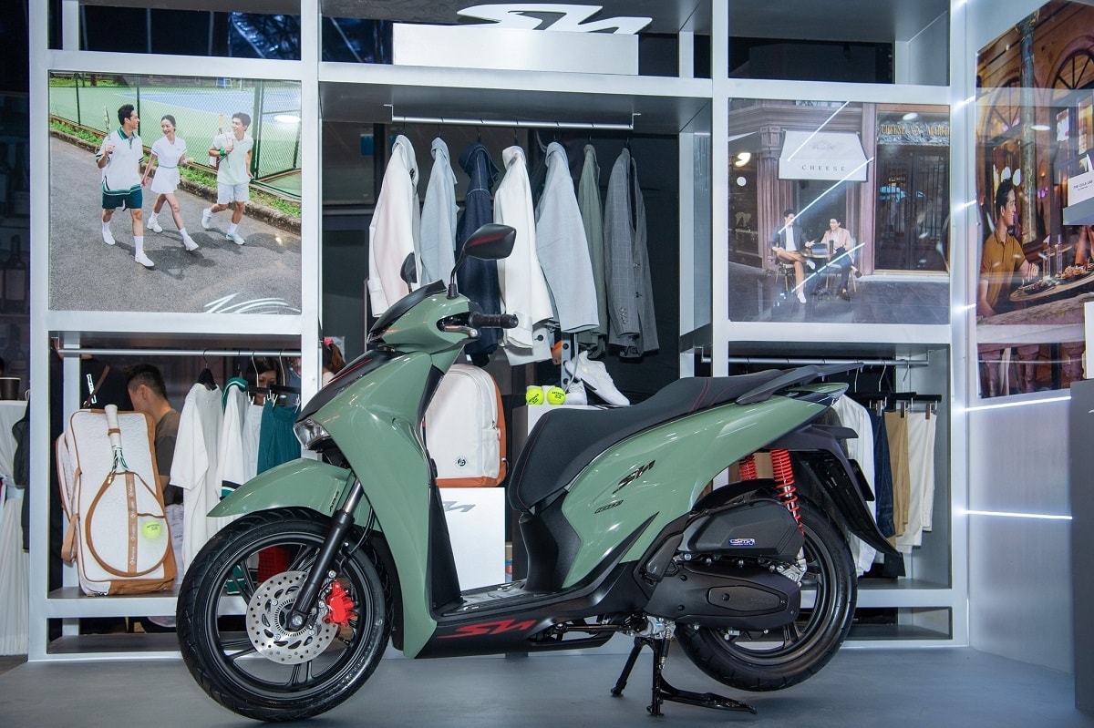 Honda SH 125i phiên bản thể thao. (Ảnh: Honda)