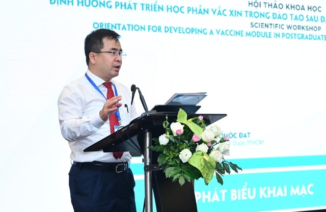 Đại học Y Dược TPHCM sắp đưa học phần vaccine vào đào tạo sau đại học- Ảnh 2.