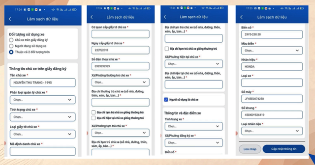 Hướng dẫn chi tiết các bước khai báo đăng ký xe, GPLX qua ứng dụng iHanoi- Ảnh 2. Hướng dẫn chi tiết các bước khai báo đăng ký xe, GPLX qua ứng dụng iHanoi- Ảnh 2.