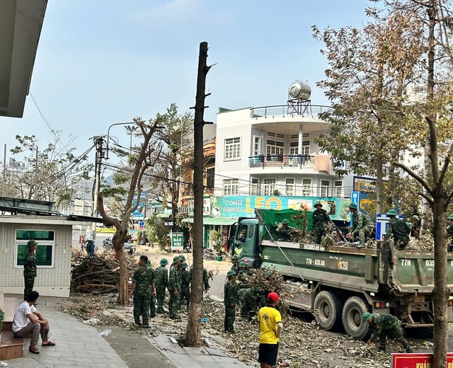Bệnh viện Phong - Da liễu Trung ương Quy Hòa khẩn trương khắc phục thiệt hại nặng bão số 13- Ảnh 1. Bệnh viện Phong - Da liễu Trung ương Quy Hòa khẩn trương khắc phục thiệt hại nặng bão số 13- Ảnh 1.