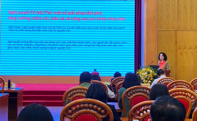 Đảng, Quốc hội và Chính phủ luôn coi sức khỏe là vốn quý nhất của mỗi người dân và của toàn xã hội- Ảnh 2.