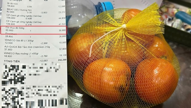 Giá cà chua chạm mốc 60.000 đồng/kg, nhiều bà nội trợ 'giật mình' khi đi chợ- Ảnh 2.