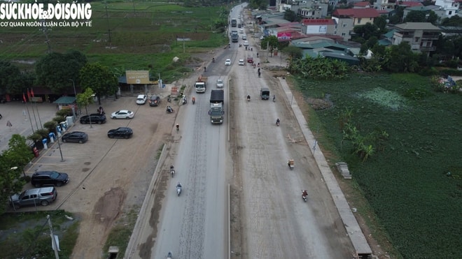 Hiện trạng đường huyết mạch phía Tây Hà Nội sắp đưa vào sử dụng- Ảnh 3. Hiện trạng đường huyết mạch phía Tây Hà Nội sắp đưa vào sử dụng- Ảnh 3.