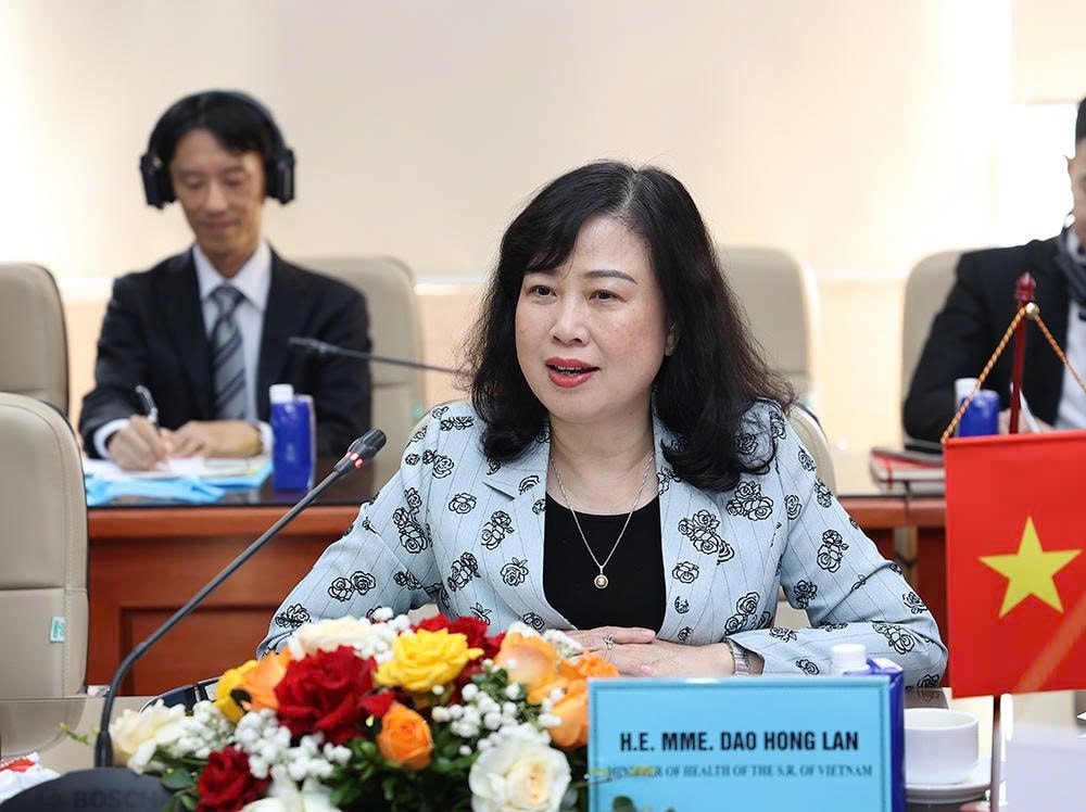 Bộ trưởng Đào Hồng Lan hội đàm song phương với Thống đốc tỉnh Kanagawa, thúc đẩy hợp tác y tế Việt Nam - Nhật Bản- Ảnh 2. Bộ trưởng Đào Hồng Lan hội đàm song phương với Thống đốc tỉnh Kanagawa, thúc đẩy hợp tác y tế Việt Nam - Nhật Bản- Ảnh 2.