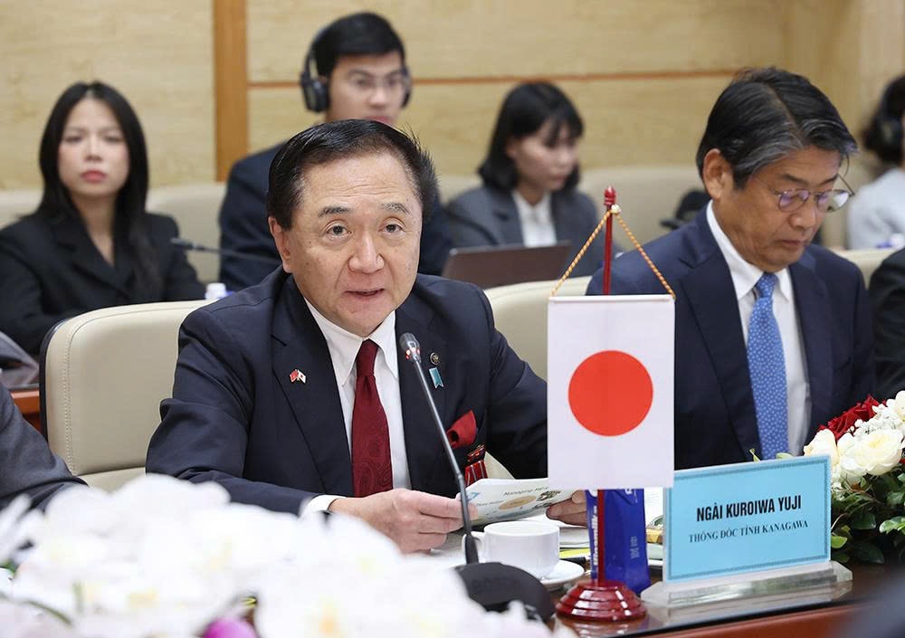 Bộ trưởng Đào Hồng Lan hội đàm song phương với Thống đốc tỉnh Kanagawa, thúc đẩy hợp tác y tế Việt Nam - Nhật Bản- Ảnh 3. Bộ trưởng Đào Hồng Lan hội đàm song phương với Thống đốc tỉnh Kanagawa, thúc đẩy hợp tác y tế Việt Nam - Nhật Bản- Ảnh 3.