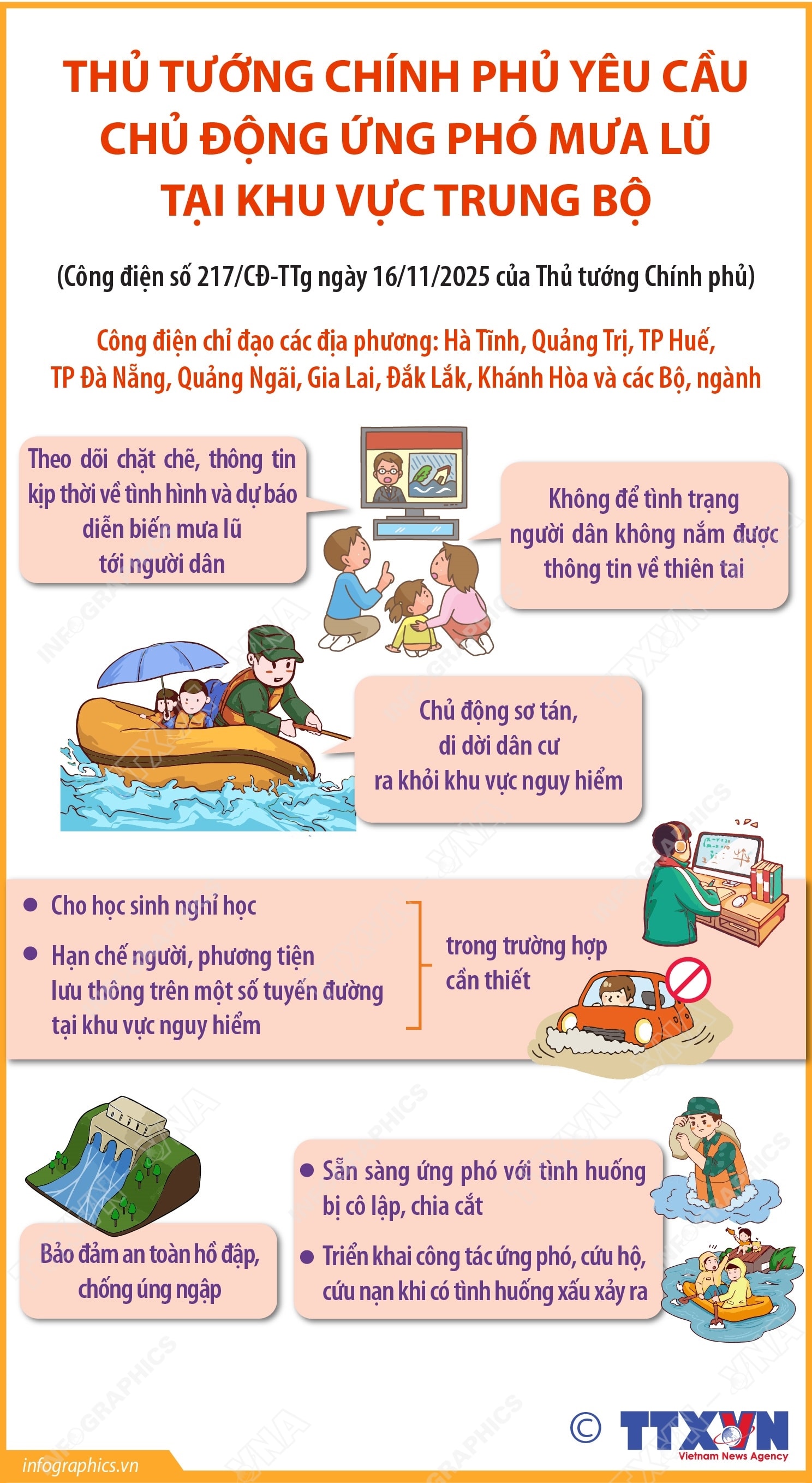 Thủ tướng Chính phủ yêu cầu chủ động ứng phó mưa lũ tại khu vực Trung Bộ- Ảnh 1. Thủ tướng Chính phủ yêu cầu chủ động ứng phó mưa lũ tại khu vực Trung Bộ- Ảnh 1.