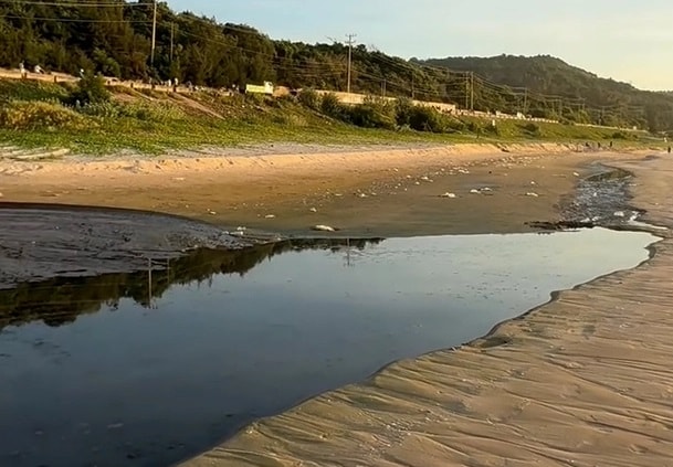 Xả nước đen bốc mùi ra biển Mũi Né, Khu du lịch Asteria bị phạt 50 triệu đồng- Ảnh 1. Xả nước đen bốc mùi ra biển Mũi Né, Khu du lịch Asteria bị phạt 50 triệu đồng- Ảnh 1.