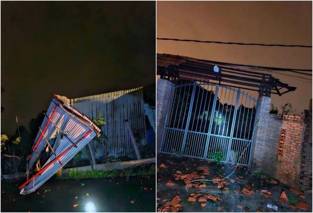 Lốc xoáy tàn phá trong đêm, nhà cửa tốc mái, cây cối đổ la liệt- Ảnh 3.