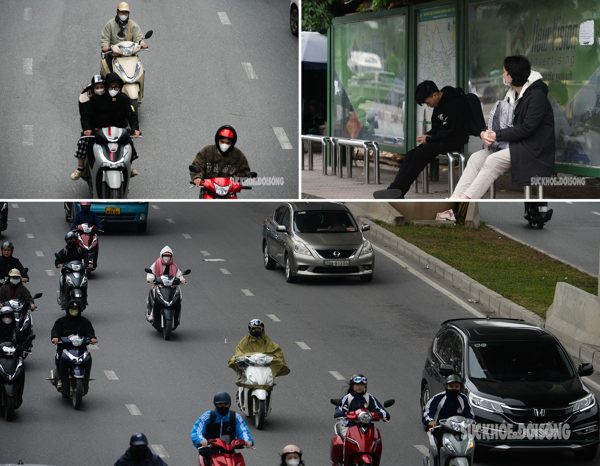 Gió mùa tràn về, người dân co ro xuống phố- Ảnh 9.