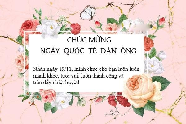 Những mẫu thiệp chúc mừng ngày Quốc tế Đàn ông 19/11 đẹp nhất 2025- Ảnh 2. Những mẫu thiệp chúc mừng ngày Quốc tế Đàn ông 19/11 đẹp nhất 2025- Ảnh 2.