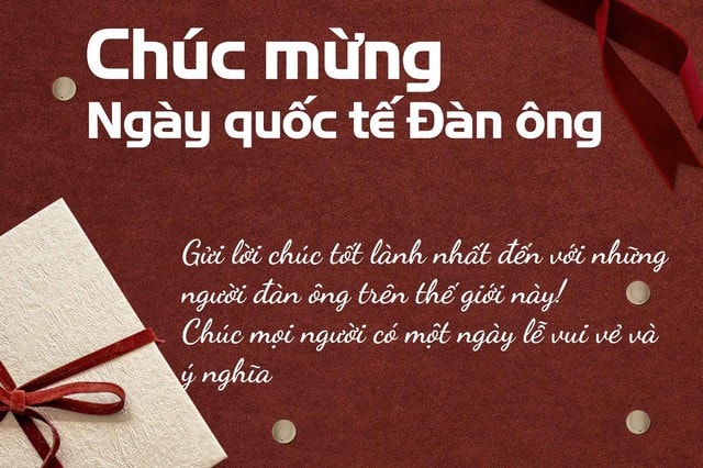 Những mẫu thiệp chúc mừng ngày Quốc tế Đàn ông 19/11 đẹp nhất 2025- Ảnh 17. Những mẫu thiệp chúc mừng ngày Quốc tế Đàn ông 19/11 đẹp nhất 2025- Ảnh 17.