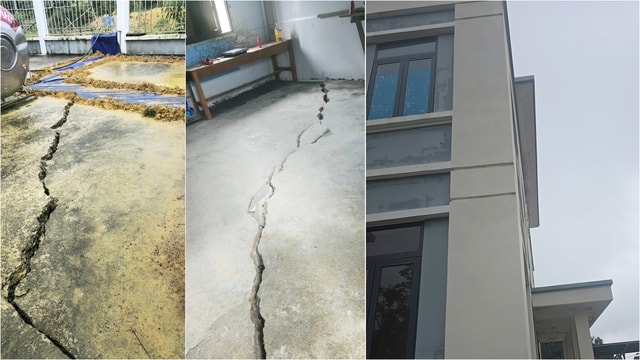Đà Nẵng: Trụ sở Công an xã xuất hiện vết nứt, sụt lún nghiêm trọng- Ảnh 1. Đà Nẵng: Trụ sở Công an xã xuất hiện vết nứt, sụt lún nghiêm trọng- Ảnh 1.