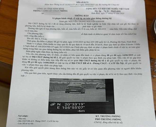 Chủ ô tô bị phạt nguội oan nghi do biển số giả, Cục CSGT lên tiếng- Ảnh 4.