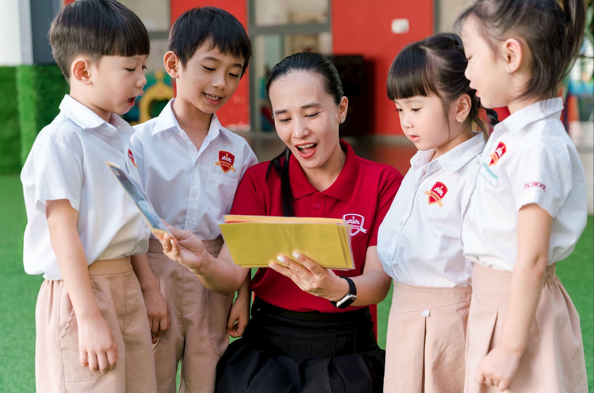 Tại iSchool Ninh Thuận, trẻ luôn được tưởng tượng, khám phá và được là chính mình