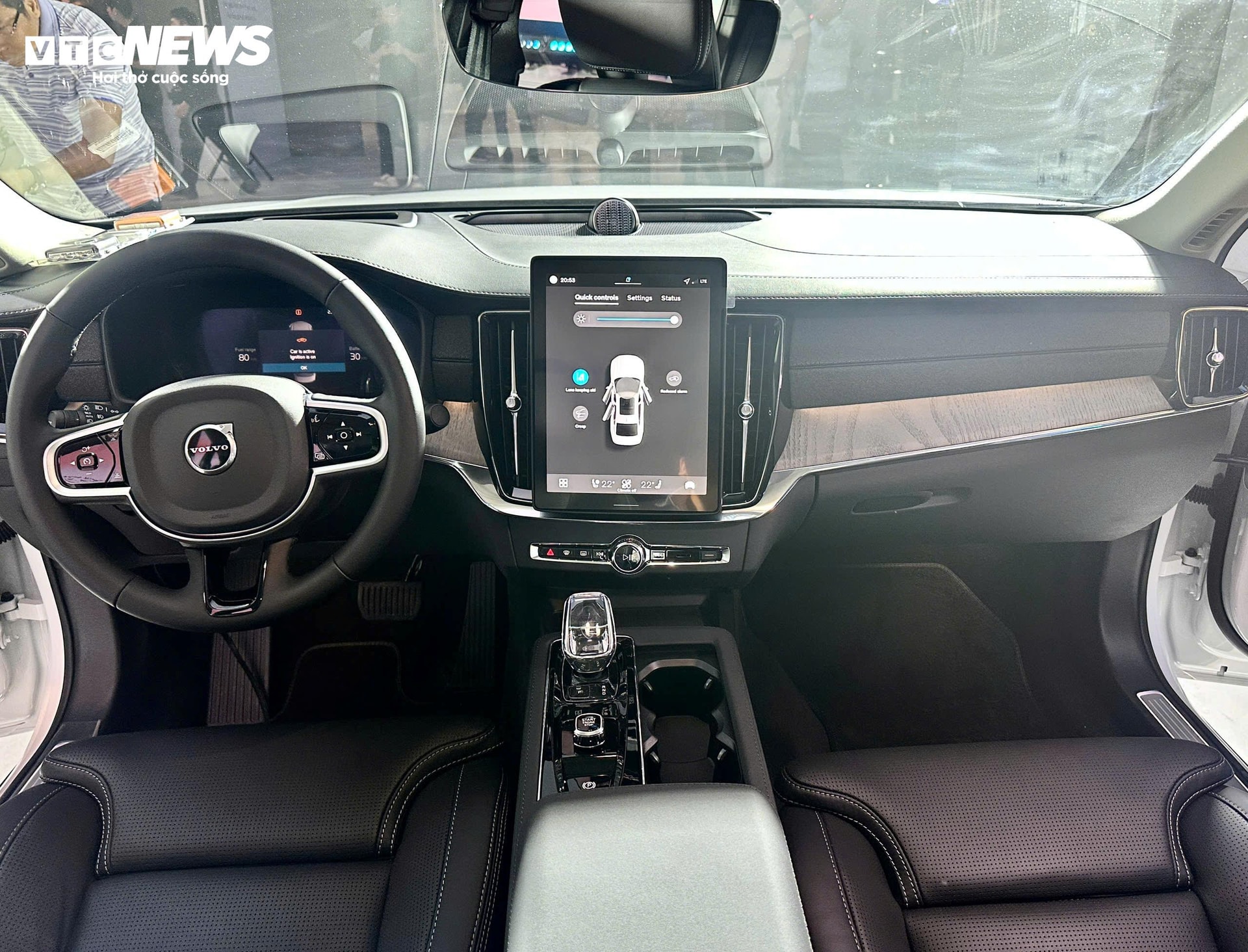 Bảng đồng hồ kỹ thuật số 12,3 inch cũng được cập nhật giao diện mới. (Ảnh: Mạnh Hùng)