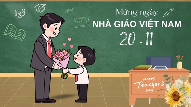 Những lời chúc ngày Nhà giáo Việt Nam 20/11 hay và ý nghĩa nhất 2025- Ảnh 3.