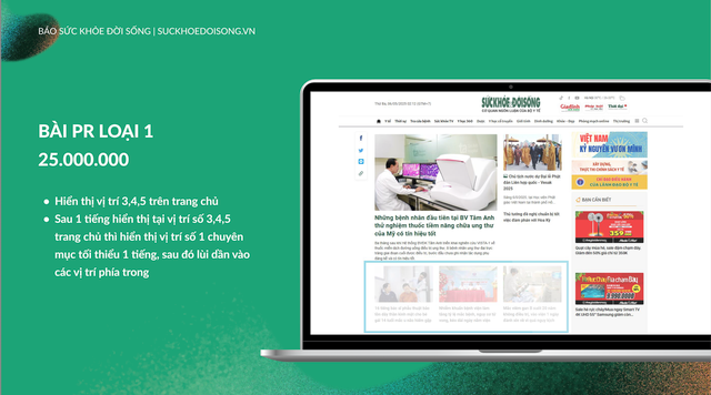 Báo giá quảng cáo trên Báo điện tử Sức Khỏe và Đời Sống- Ảnh 3.